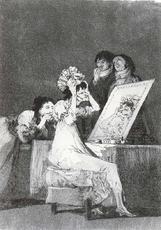 Francisco Goya Hasta la muerte china oil painting image